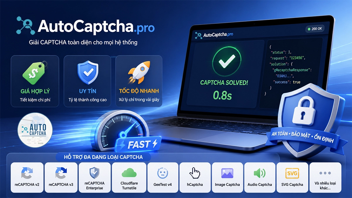 Browser Automation hiện đại Giải CAPTCHA ra sao?