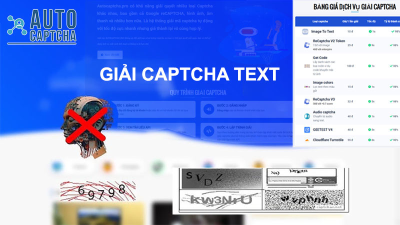 Giải Captcha Text
