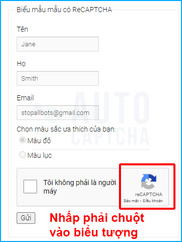 biểu tượng recaptcha v2 biểu tượng recaptcha v2