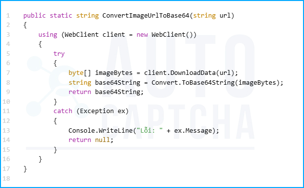 Cách chuyển ảnh Captcha sang Base64 bằng C# Cách chuyển ảnh Captcha sang Base64 bằng C#
