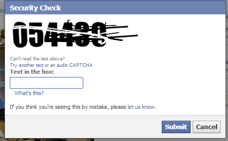 Giải Captcha Facebook dạng chỉ có số Giải Captcha Facebook dạng chỉ có số