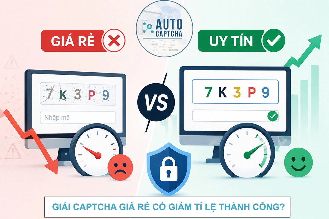Dịch vụ giải CAPTCHA giá rẻ có thực sự làm giảm tỷ lệ thành công?