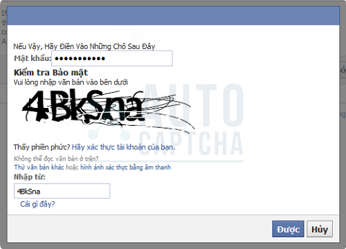 Vấn Đề Với Captcha Facebook Vấn Đề Với Captcha Facebook