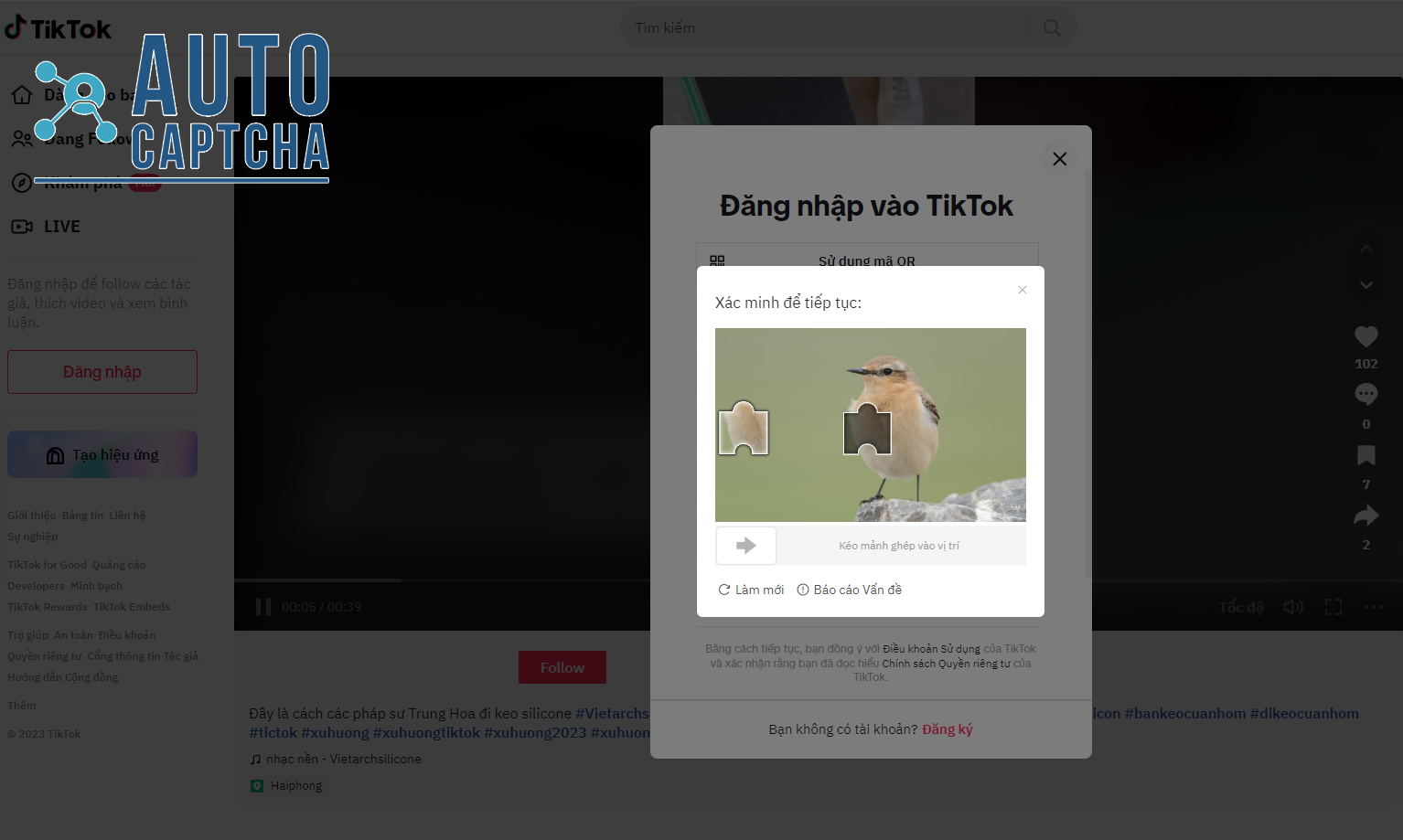 Captcha Tiktok Captcha Tiktok