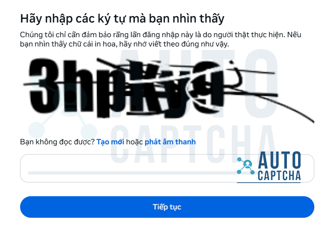 Giải Captcha Facebook Checkpoint Giải Captcha Facebook Checkpoint