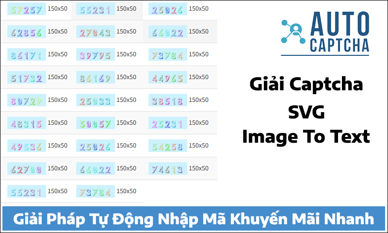 Giải Captcha Ảnh SVG - Giải Captcha Image To Text Giải Captcha Ảnh SVG - Giải Captcha Image To Text