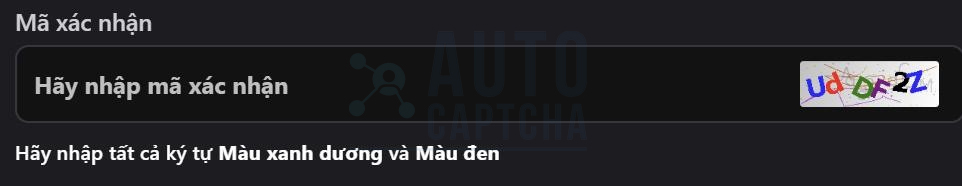 giải mã captcha text lọc màu xanh dương và màu đen giải mã captcha text lọc màu xanh dương và màu đen