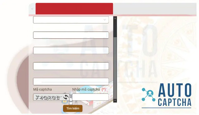 Giải Captcha Text tra cứu thông tin 02 Giải Captcha Text tra cứu thông tin 02