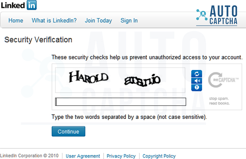Giải Captcha LinkedIn uy tín Giải Captcha LinkedIn uy tín