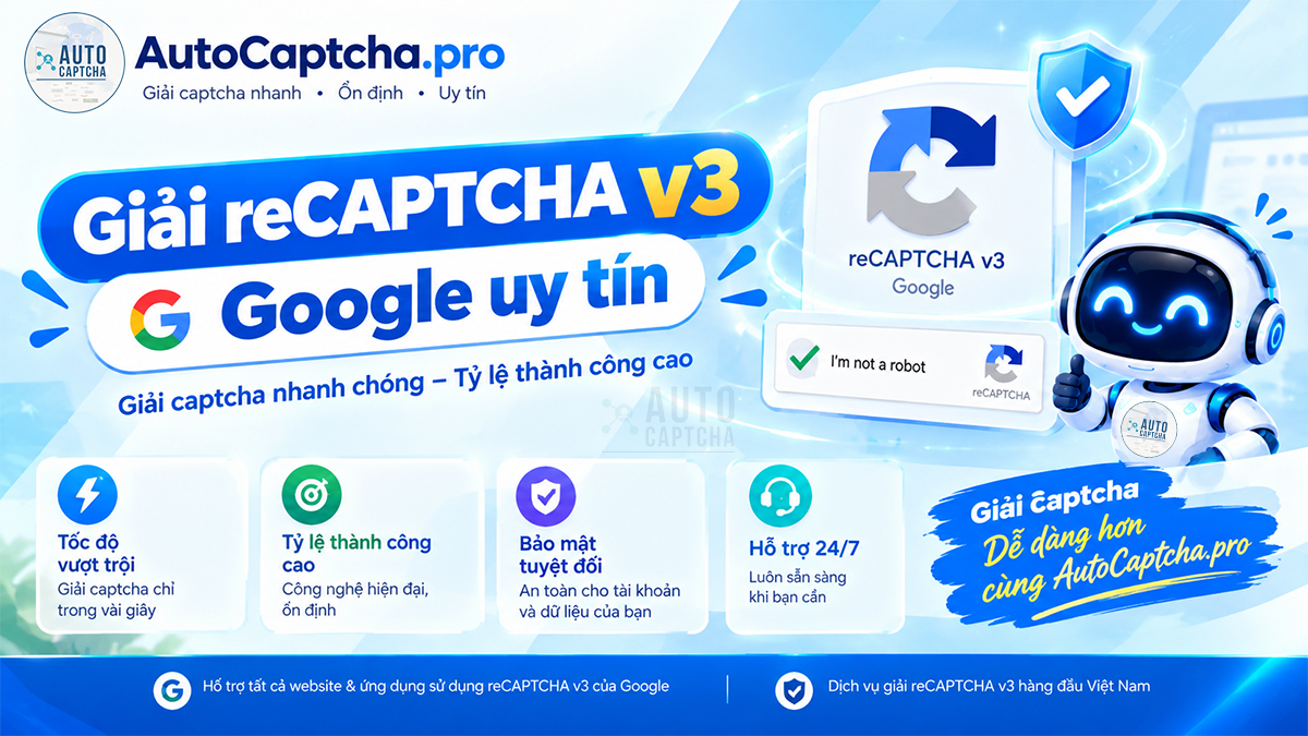Autocaptcha - Dịch vụ Giải mã Captcha