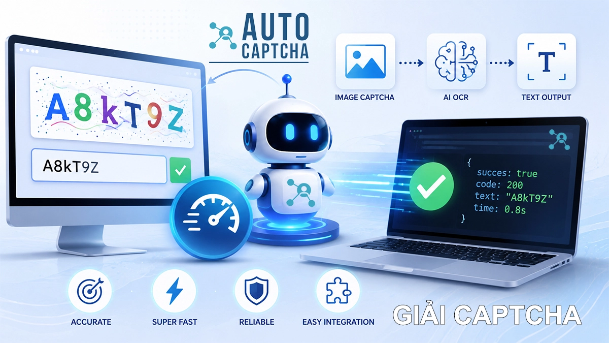 Image to Text CAPTCHA là gì? Giải pháp xử lý nhanh cho hệ thống Automation